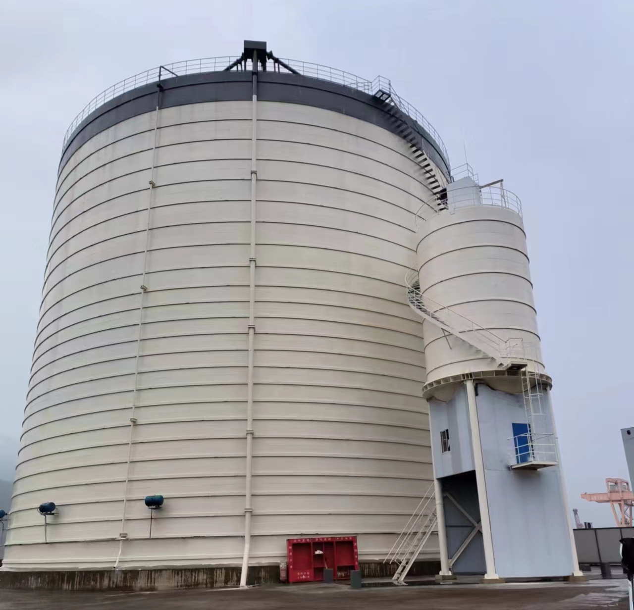 融水10万吨水泥钢板库